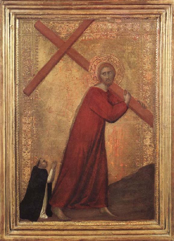 Barna da Siena Christ Bearing the Cross china oil painting image